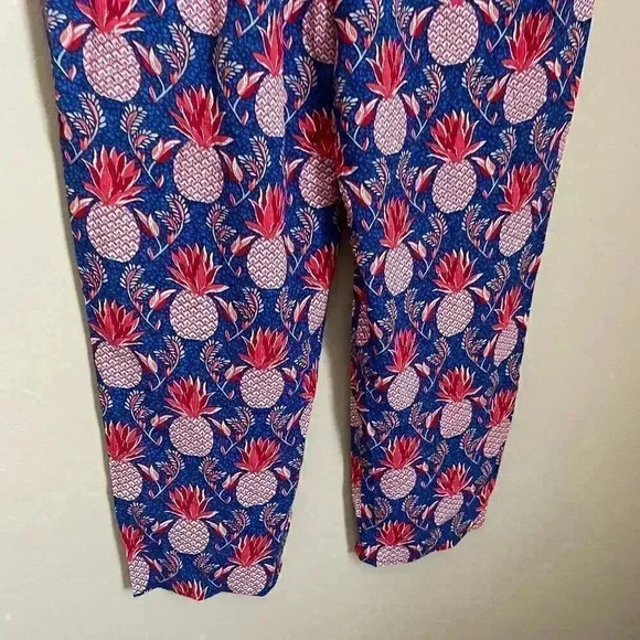 Boden Bembridge Pants Tropical Print Size 8P - Picture 5 of 11